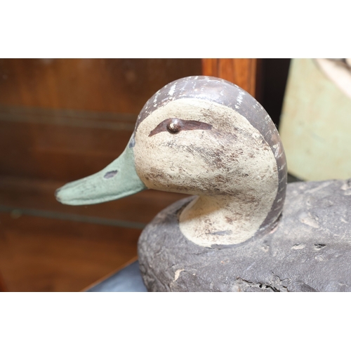 941 - Duck Decoy by J Cramer Hand Painted Approximately 15 Inches Wide