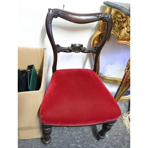 965 - Two Antique Chairs William IV and Edwardian Example Both Photographed