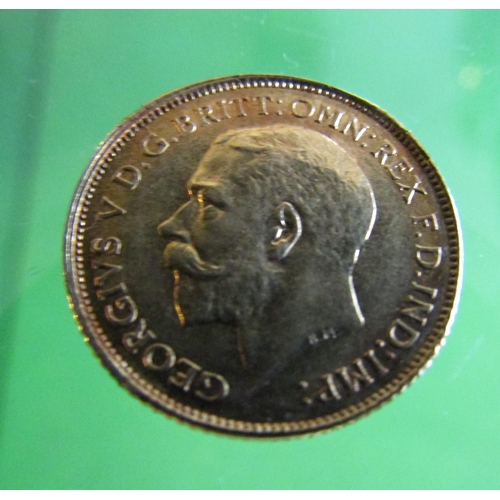 1881 - Gold Half Sovereign Dated 1912