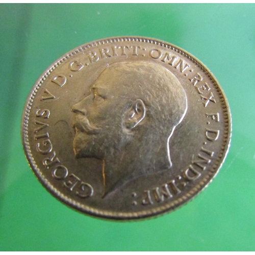 1884 - Gold Half Sovereign Dated 1911