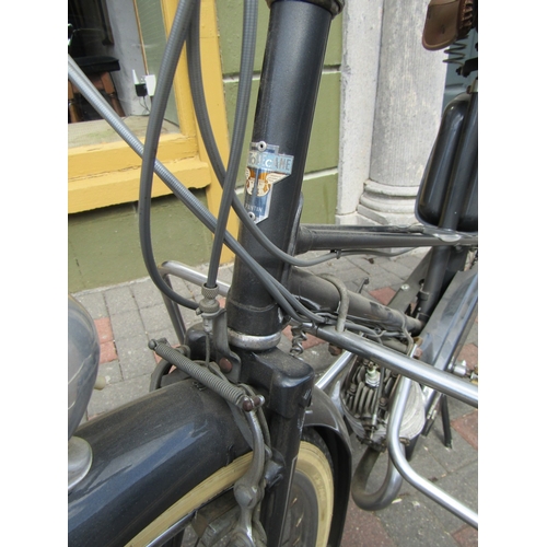 475 - Post War 1951 Motobecane Motorised Bicycle 1951 Mohylette Good Original Condition Papers Present Wor... 