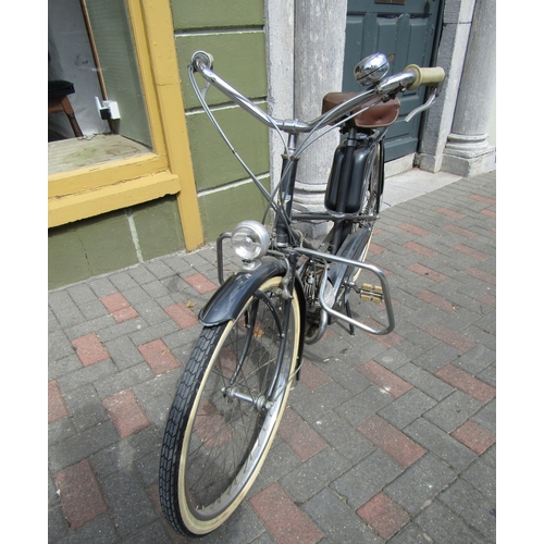 475 - Post War 1951 Motobecane Motorised Bicycle 1951 Mohylette Good Original Condition Papers Present Wor... 