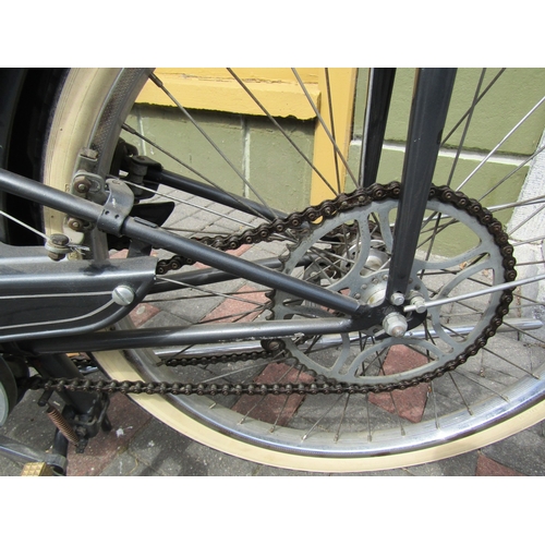 475 - Post War 1951 Motobecane Motorised Bicycle 1951 Mohylette Good Original Condition Papers Present Wor... 