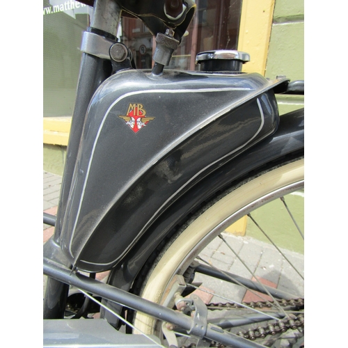 475 - Post War 1951 Motobecane Motorised Bicycle 1951 Mohylette Good Original Condition Papers Present Wor... 