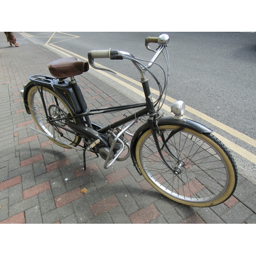475 - Post War 1951 Motobecane Motorised Bicycle 1951 Mohylette Good Original Condition Papers Present Wor... 
