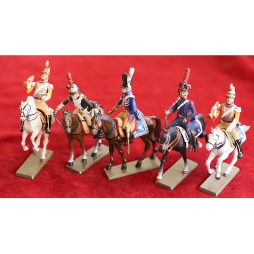 Five  Hand Painted Lead Soldier Models Antique and Vintage Quantity as Photographed
