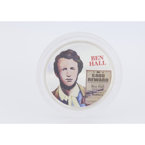 2 Ounce Fine 999.9 Silver Two Dollar Commemorative Coin Cook Islands 2003 Encapsulated