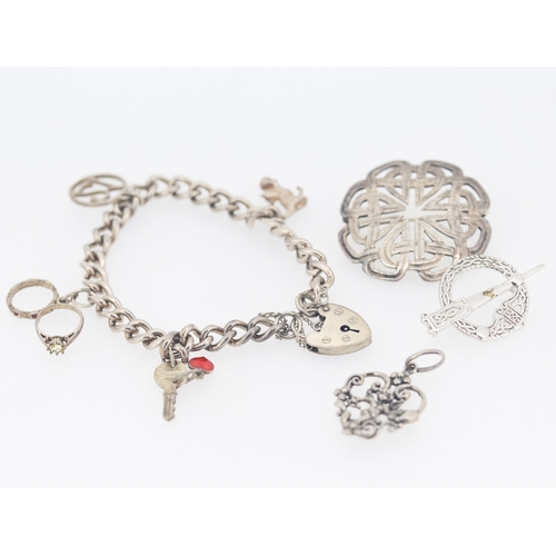 Collection of Various Silver Jewellery Items Quantity as Photographed