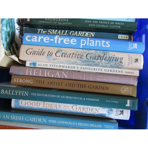 10 - Various Books Concerning Gardening, etc. Hardbacks and Others Contained within Crate