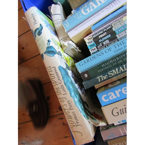 10 - Various Books Concerning Gardening, etc. Hardbacks and Others Contained within Crate