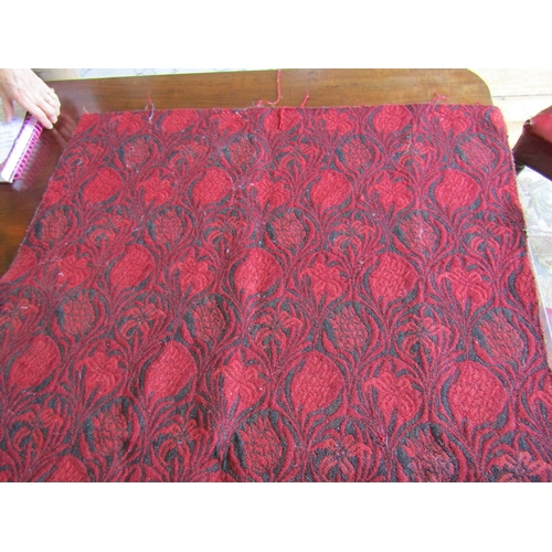 17 - Original William Morris Fabric Panel Approximately 4ft Long x 3ft  Wide