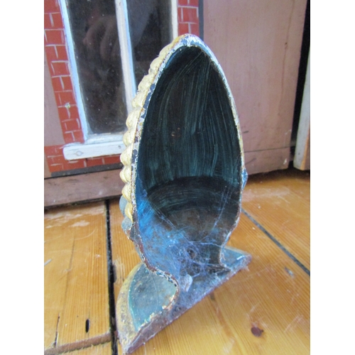 25 - Acorn Form Door Stop Cast Iron