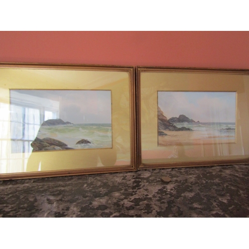 27 - James Coad Victorian School Pair of Seascapes and Pair of Townscenes by Thomas Bowman and Another Un... 