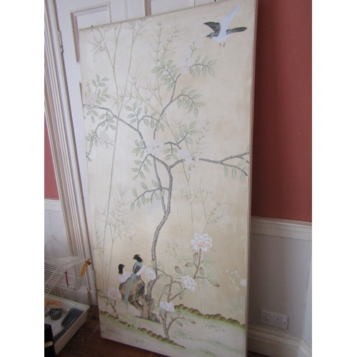 3 - Avian Motif Wall Panel Approximately 5ft 10 Inches High x 2ft 4 Inches Wide