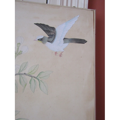 3 - Avian Motif Wall Panel Approximately 5ft 10 Inches High x 2ft 4 Inches Wide