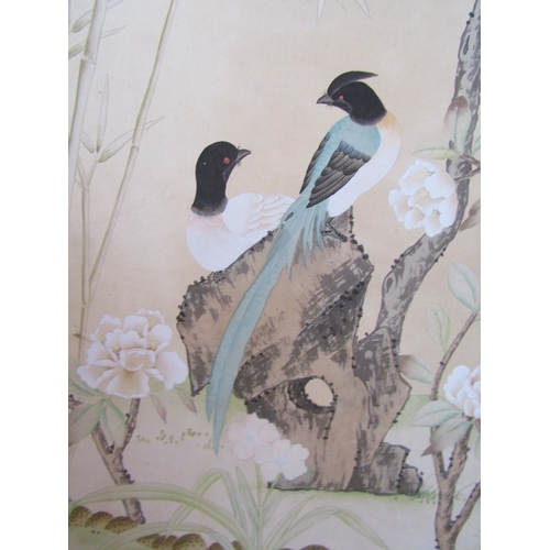 3 - Avian Motif Wall Panel Approximately 5ft 10 Inches High x 2ft 4 Inches Wide