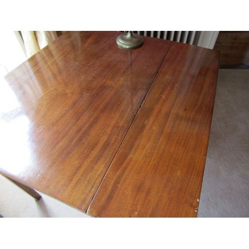 32 - Regency Mahogany Single Drawer Drop Leaf Table Comerford Supports Table Approximately 31 Inches x 24... 