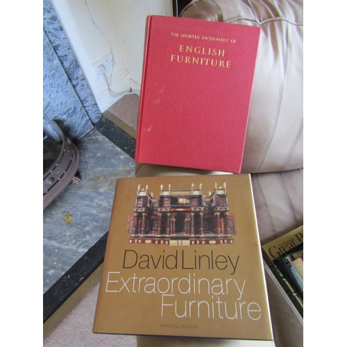 43 - Two Volumes The Shorter Dictionary of English Furniture and David Linley Extraordinary Furniture Bot... 