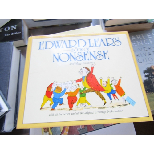 46 - Various Volumes Classic Novels and Edward Lears Book of Nonsense Quantity as Photographed