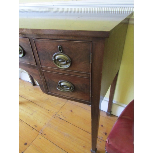 8 - Neat Form Regency Bowfront Sideboard Approximately 50 Inches Wide