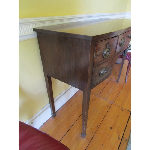 8 - Neat Form Regency Bowfront Sideboard Approximately 50 Inches Wide