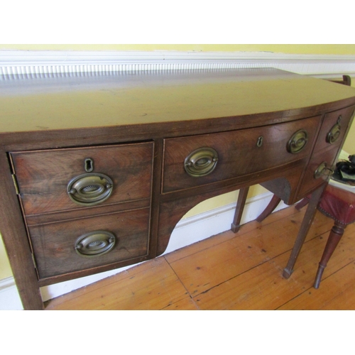8 - Neat Form Regency Bowfront Sideboard Approximately 50 Inches Wide