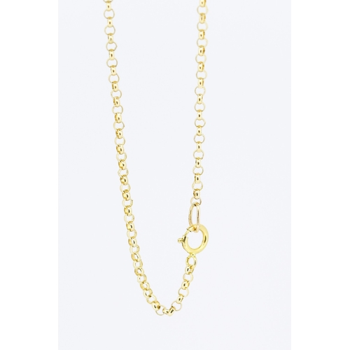 5 - Attractively Detailed Blue Topaz Set Drop Pendant Mounted in 9 Carat Yellow Gold 4cm Drop Set on 9  ... 