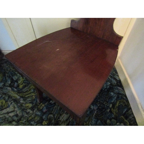 2 - Regency Mahogany Hall Chair