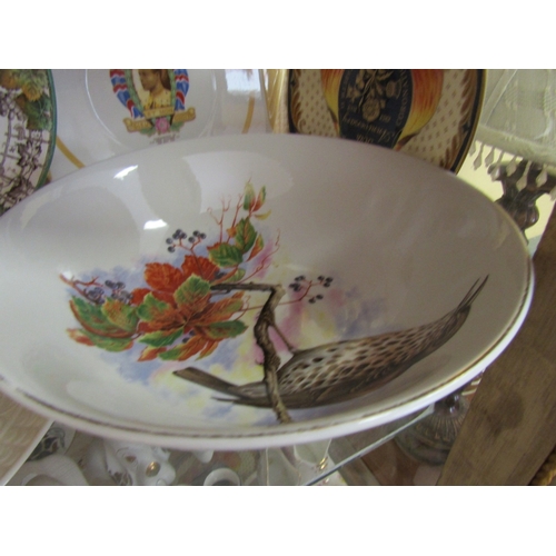 247 - Shelf of Various Porcelain Including Antique Urn