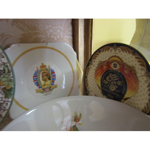 247 - Shelf of Various Porcelain Including Antique Urn