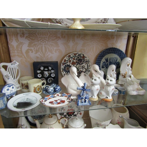 248 - Shelf of Various Porcelain Quantity as Photographed