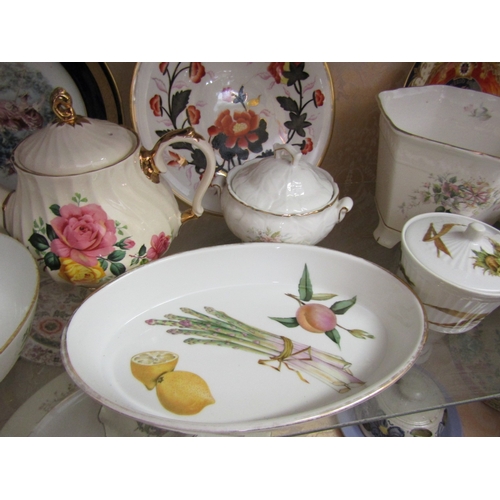 248 - Shelf of Various Porcelain Quantity as Photographed