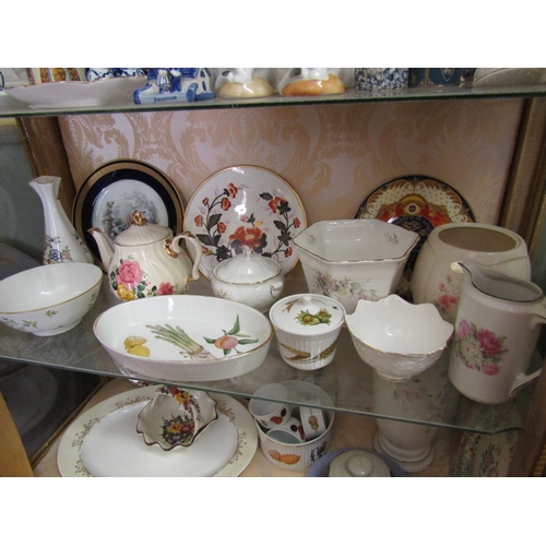 248 - Shelf of Various Porcelain Quantity as Photographed