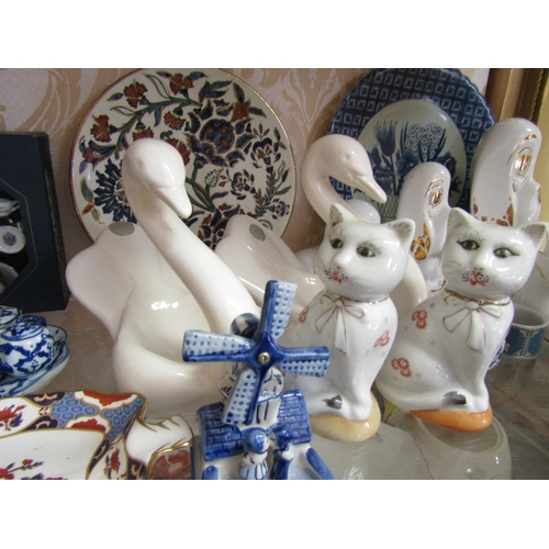 248 - Shelf of Various Porcelain Quantity as Photographed