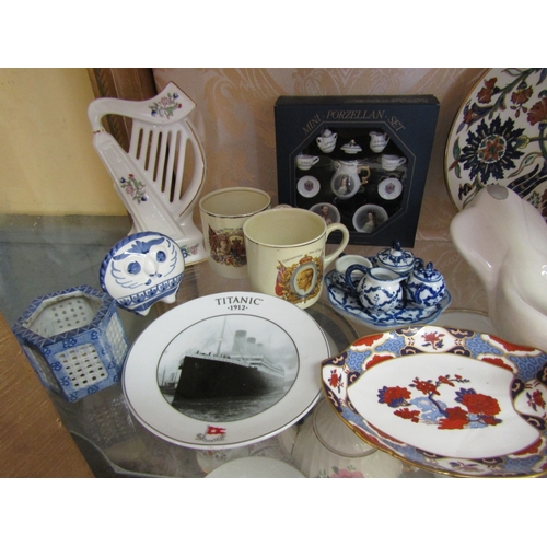 248 - Shelf of Various Porcelain Quantity as Photographed