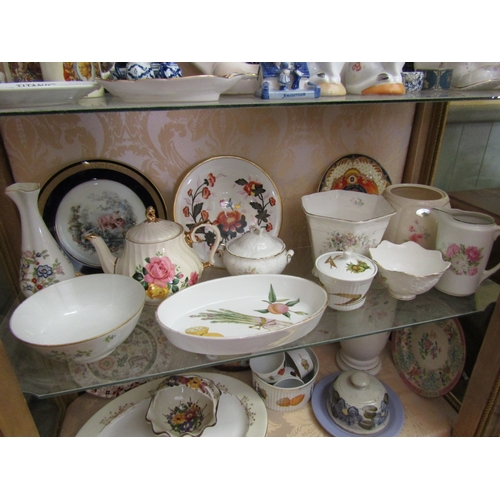 248 - Shelf of Various Porcelain Quantity as Photographed