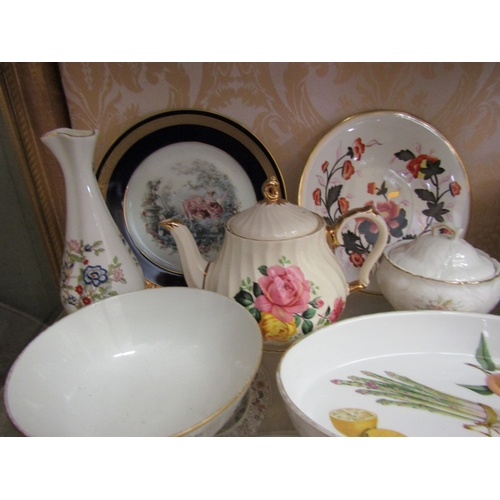 248 - Shelf of Various Porcelain Quantity as Photographed