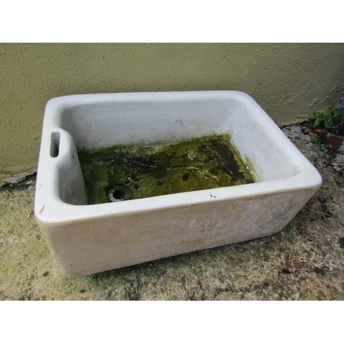 252 - Antique Belfast Sink Good Original Condition No Cracks or Damages Full Size