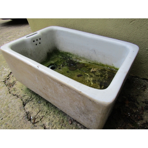 252 - Antique Belfast Sink Good Original Condition No Cracks or Damages Full Size
