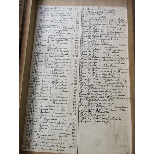 267 - Collection of Various Antique Lantern Plates Architectural Interest Quantity as Photographed