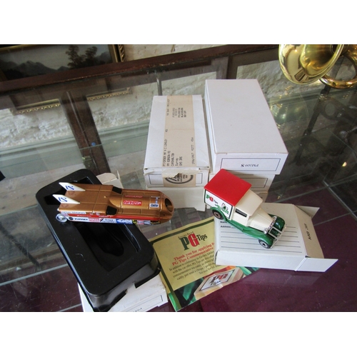 268 - Six Vintage Metal Toy Cars with Original Boxes