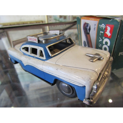 270 - Corgi Eddie Stobart Truck with Mini Van Contained in Original Box and Another Metal Car