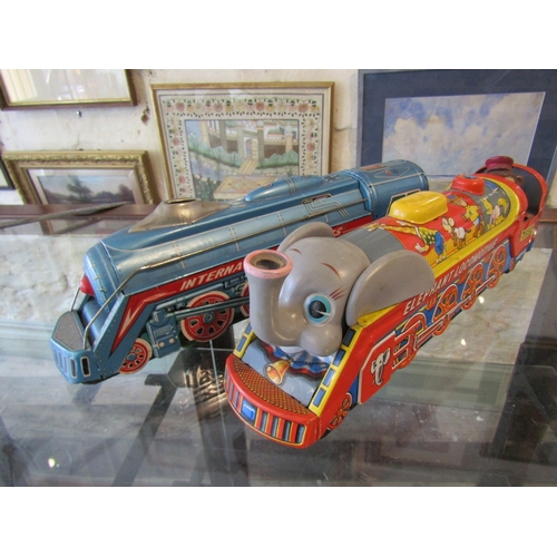 271 - Two Tinplate Locomotives each Approximately 22 Inches Long