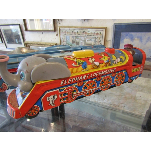 271 - Two Tinplate Locomotives each Approximately 22 Inches Long