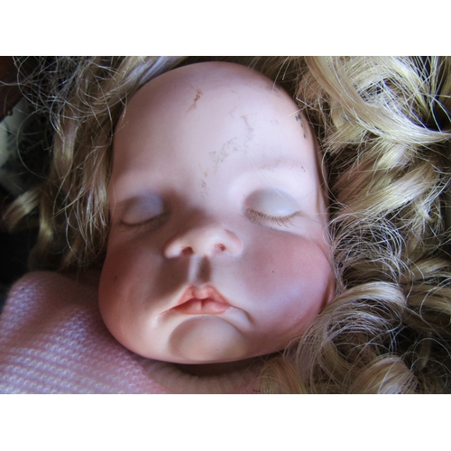 275 - Two Old Porcelain Head Dolls