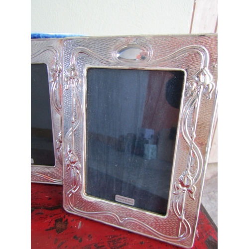 276 - Pair of Silver Liberty Photograph Frames Hallmarked Each Approximately 7 Inches High x 5 Inches Wide