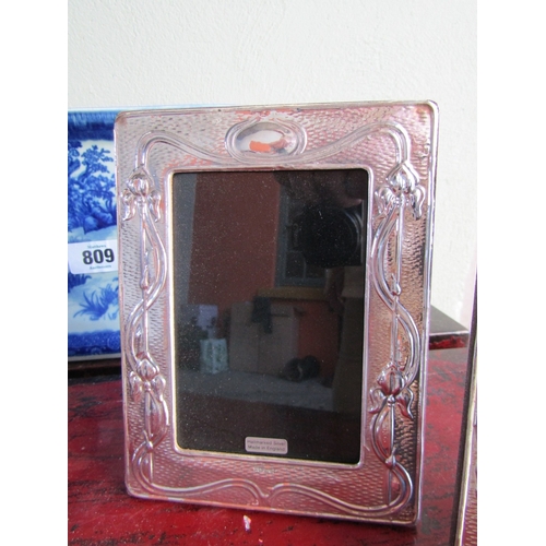 276 - Pair of Silver Liberty Photograph Frames Hallmarked Each Approximately 7 Inches High x 5 Inches Wide