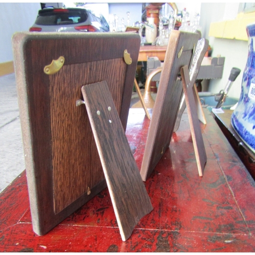 276 - Pair of Silver Liberty Photograph Frames Hallmarked Each Approximately 7 Inches High x 5 Inches Wide