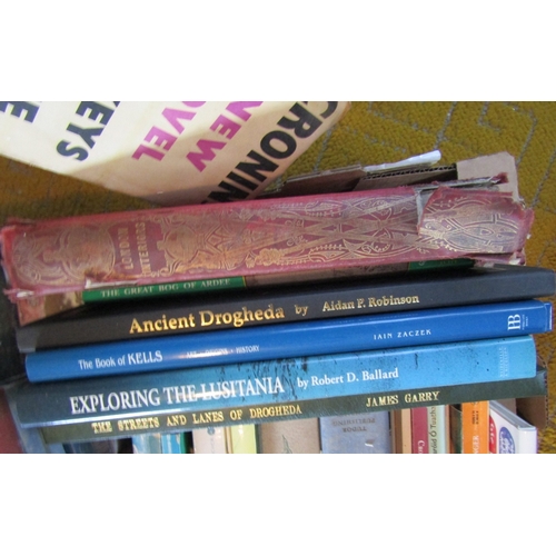 28 - Collection of Various Books Quantity as Photographed with Some Irish Interest