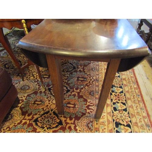 288 - George III Mahogany Drop Leaf Hunt Table Approximately 6ft Long